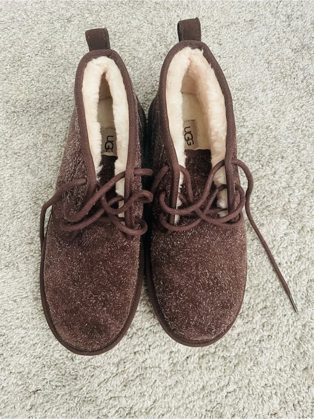 UGG Men's Neumel Shaggy Suede Boots